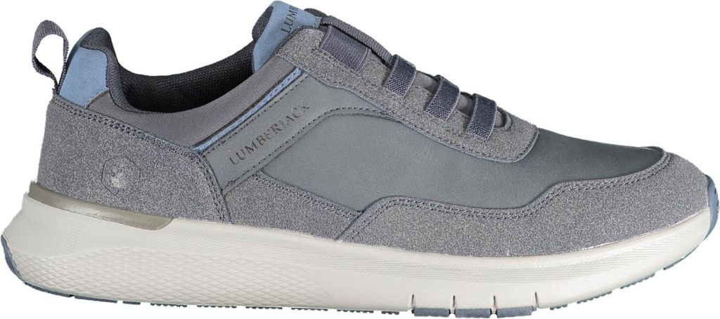 Herrensneaker Blau mit Elastikbändern und Kontrastdetails - NEIL