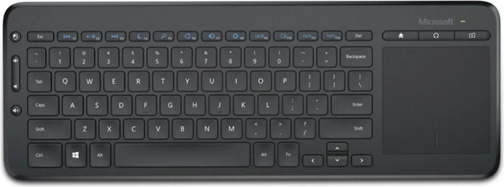 Microsoft All-in-One Media Keyboard mit Touchpad,Kabellos, Produktbild 3