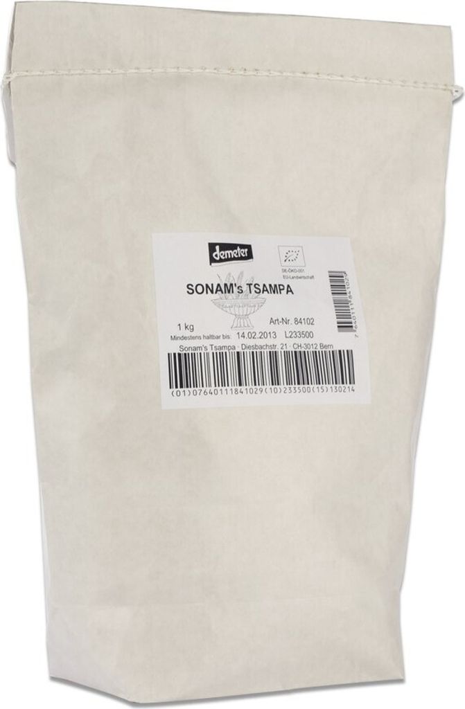 Sonam's Tsampa d'orge 1Kg Image du produit 