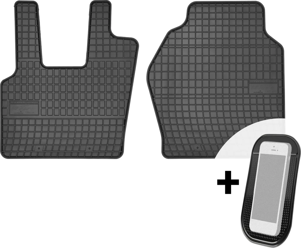 Tappetini in gomma per auto Tappetini per auto su misura set da 2 pezzi - adatto per