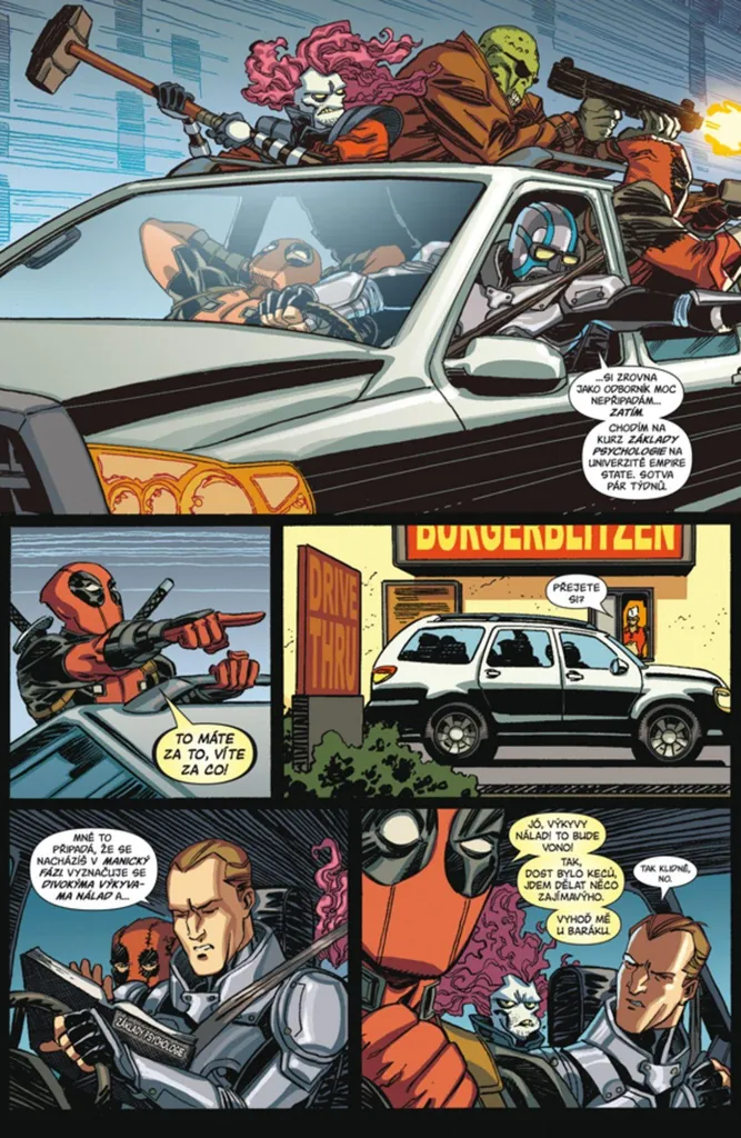 Deadpool vs Sabretooth Tome 2 : Comics Marvel Action et Humour Noir - 2