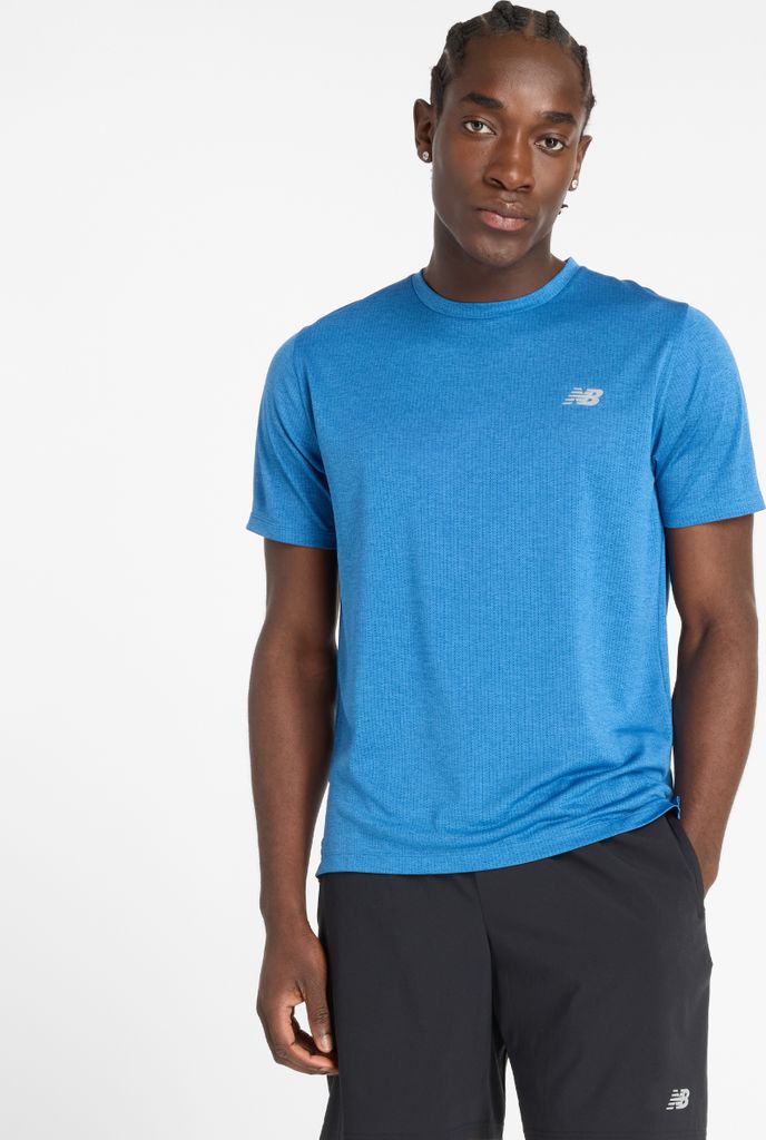 New Balance NEW BALANCE Athletics Run T-Shirt Blau Blau S