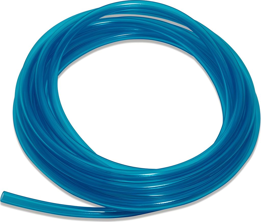 Benzinschlauch, Blau-transparent, 5 Meter-Bund, Ø 5x8,2mm