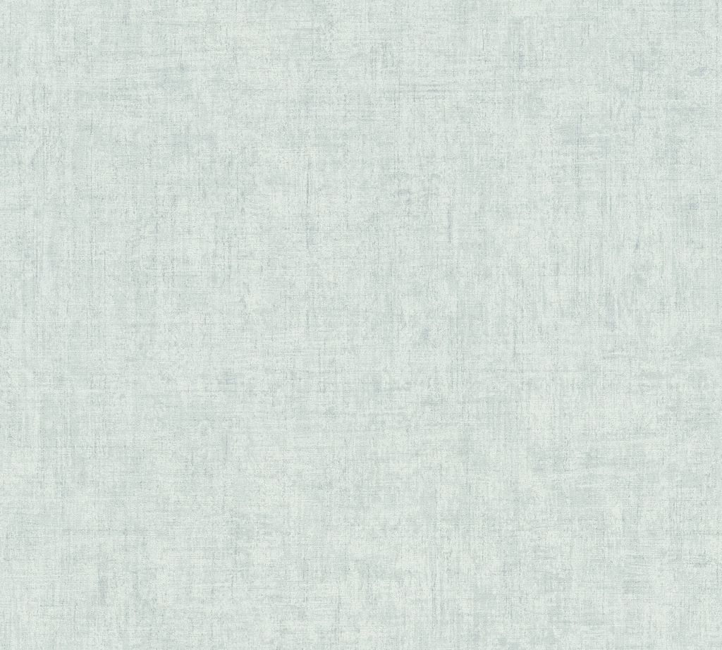 A.S. Création Unitapete Greenery einfarbige Tapete unifarben Vliestapete blau 10,05 m x 0,53 m