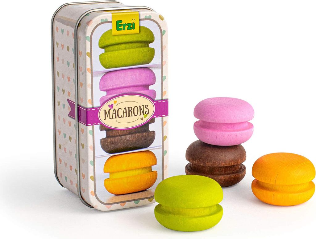 Erzi Macarons in der Dose - Kaufladenzubehör
