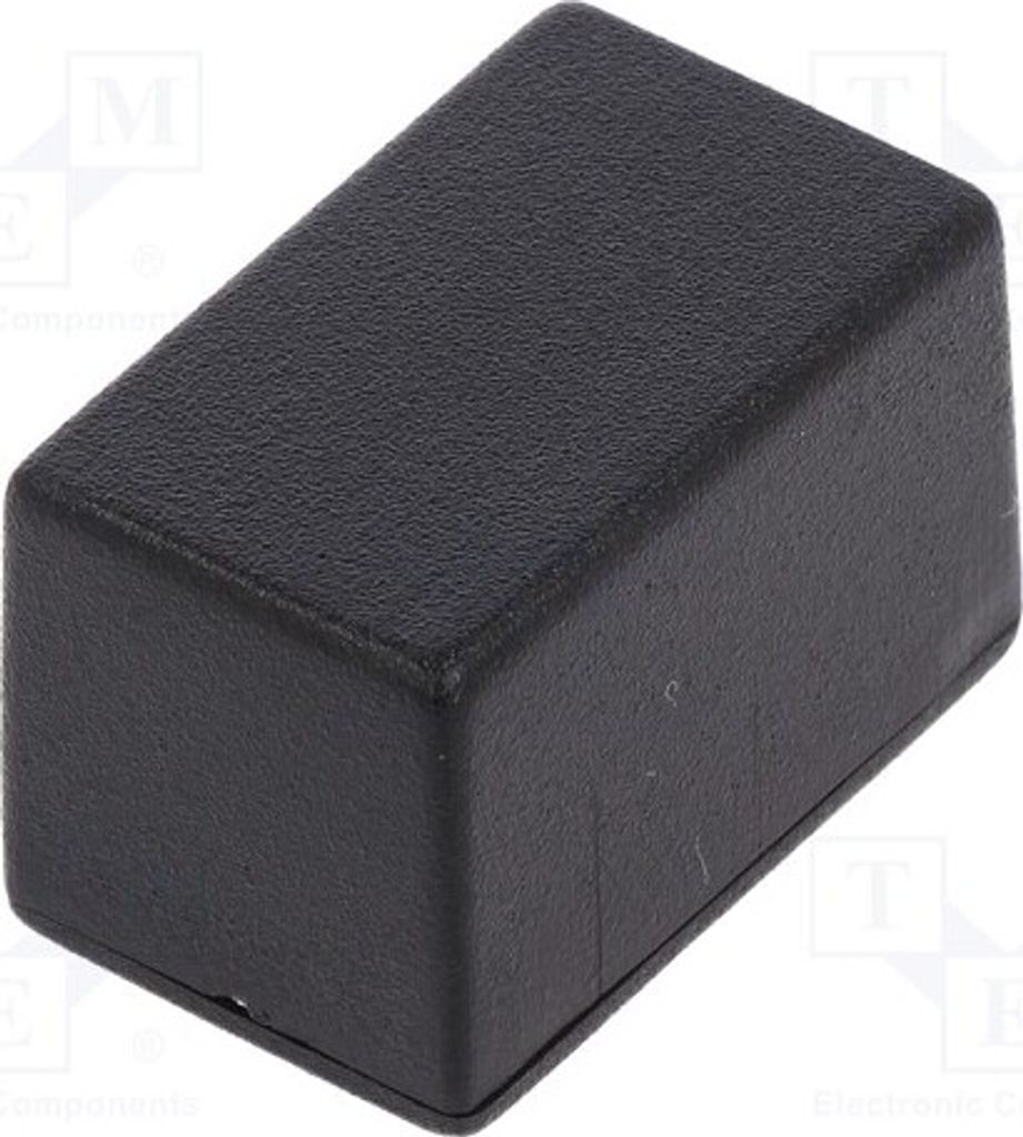 1x Gehäuse: zum Eingießen Z: 17mm Y: 26mm X: 16mm schwarz KM-03 BK Eingießgehäuse