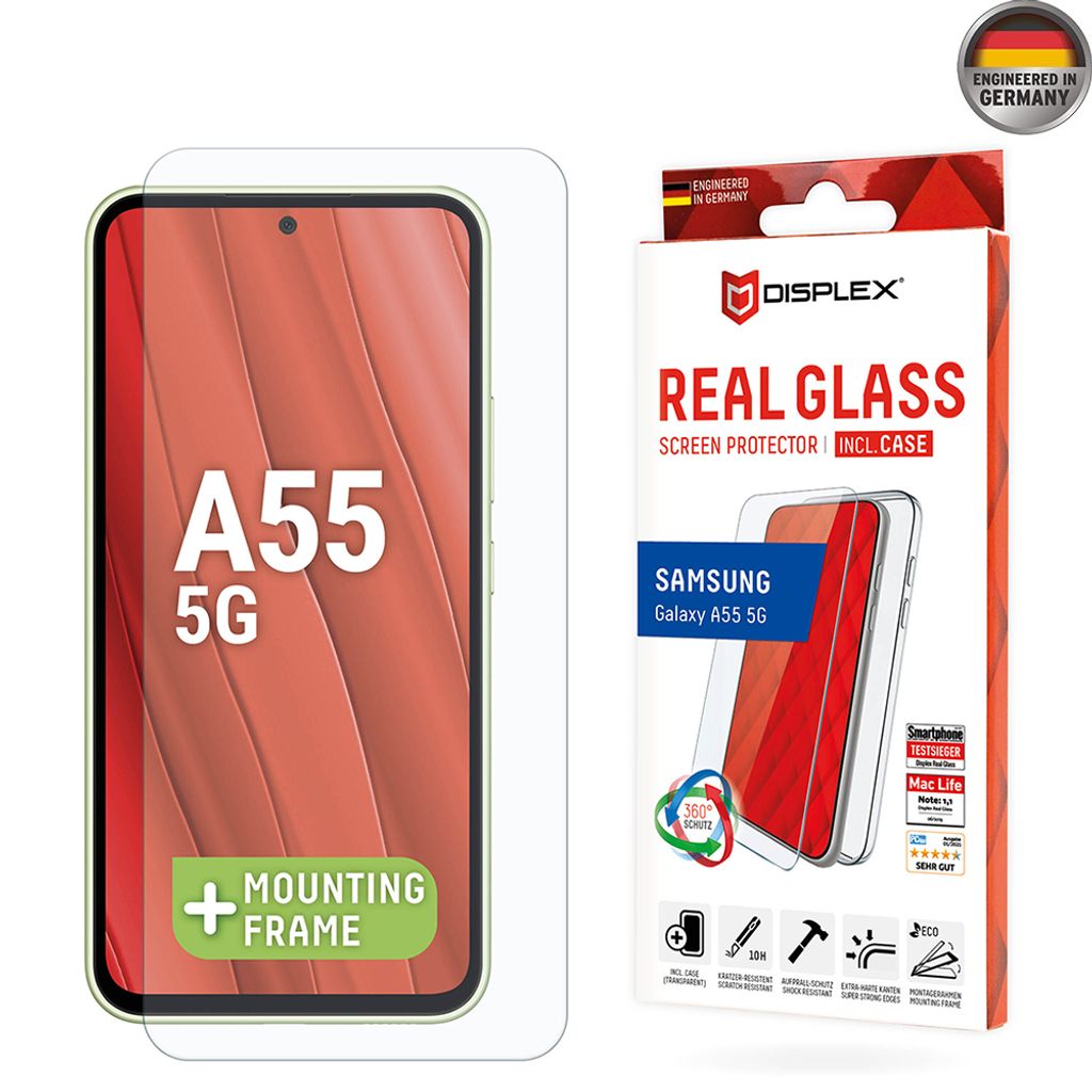 Displex Premium balenie: Sklo + puzdro - Samsung Galaxy A55 Obrázok produktu 