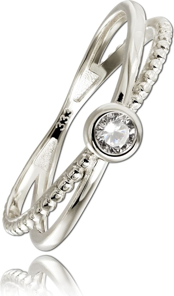 Balia Ring Damen Gold 333 60 19,1 weißgold Ringschmuck D2BGR053W60