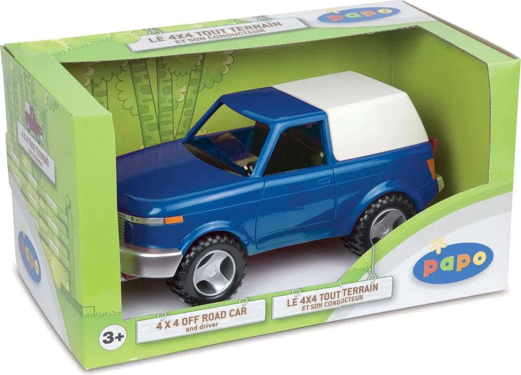 Papo 51433 Véhicule Tout Terrain 4x4 Pick-up pour Figurines de Chevaux