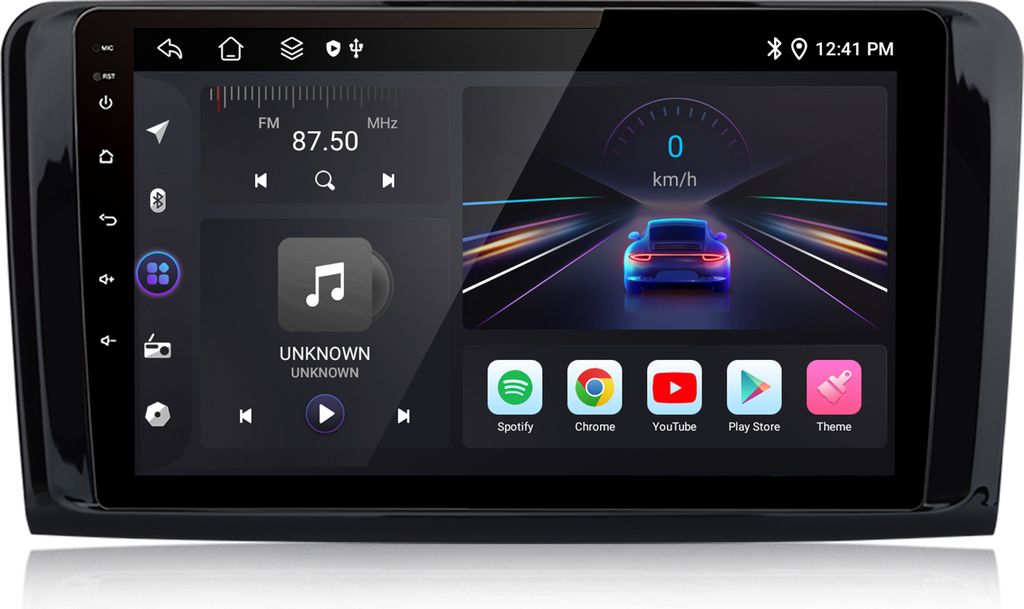 6+128G Carplay Android13 Autoradio Für Mercedes ML W164 2005-2012 Carplay DAB WIFI GPS Navi 8Kern 4GSIM USB
