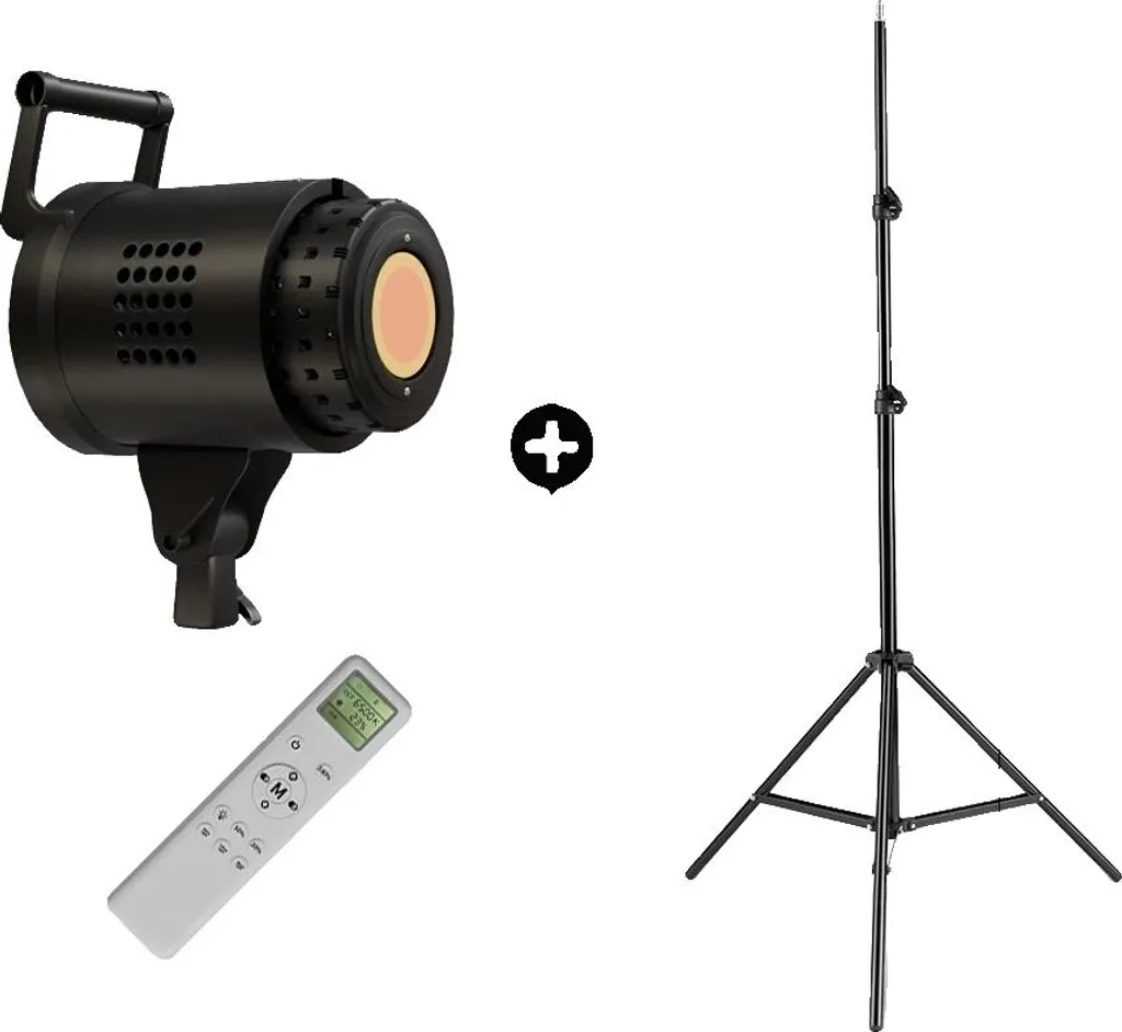 Kit Éclairage Photo Anti-Ombre avec Softbox 135W et Trépied de 2m