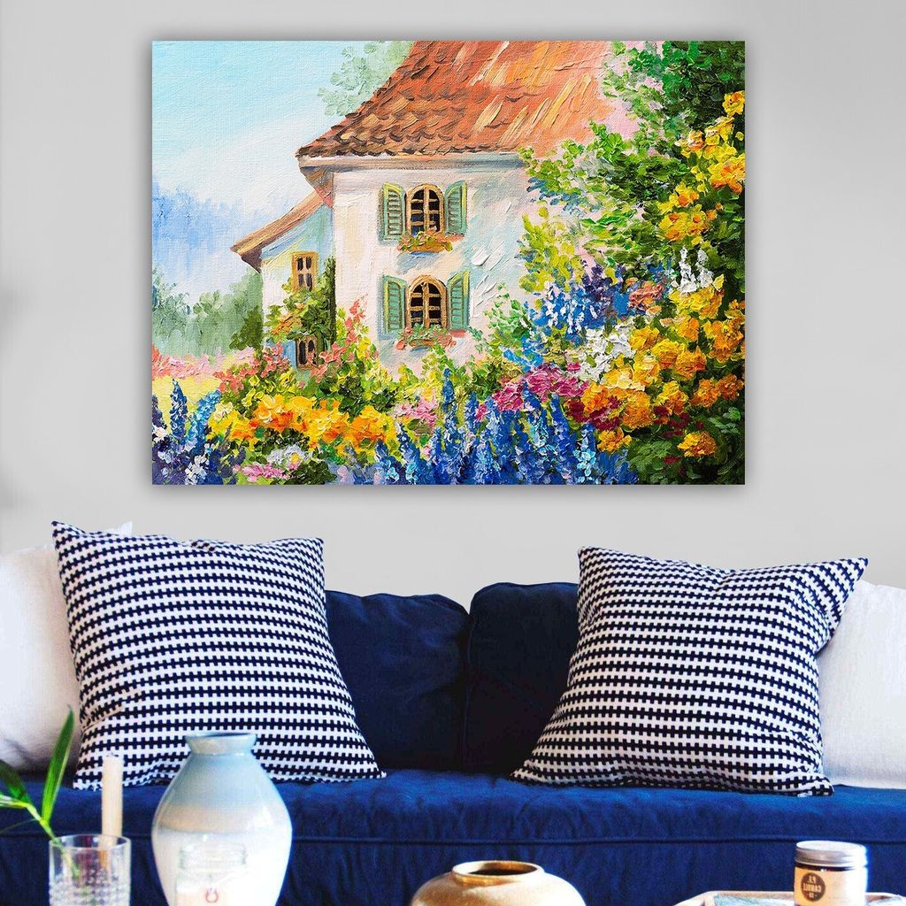 Wallity, 410266006_70100- HPE2407, Bunt, Leinwandbilder, 70 x 100 cm, 100% Leinwand