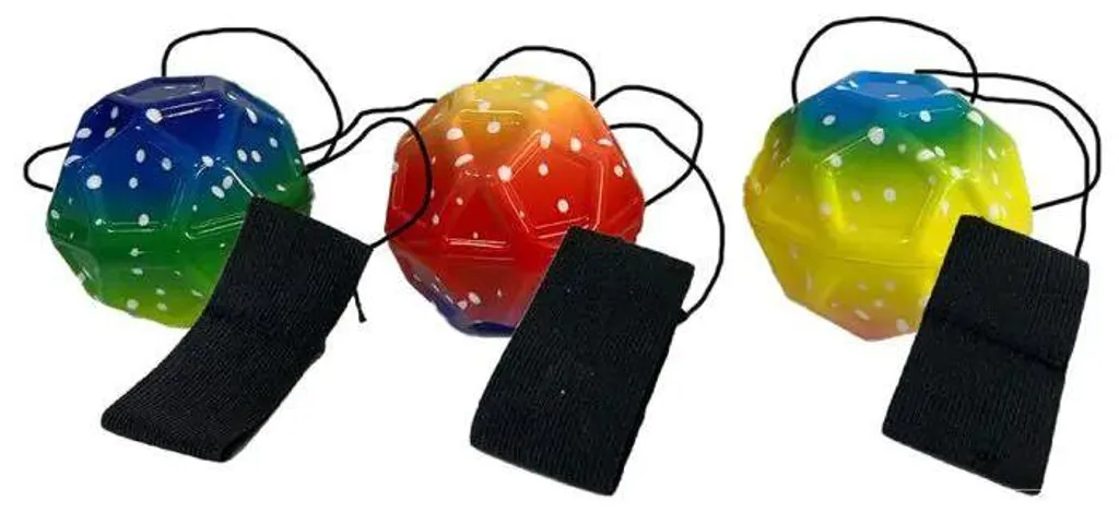 Wristball Arc-en-ciel Gyroscopique LED pour Renforcement du Poignet