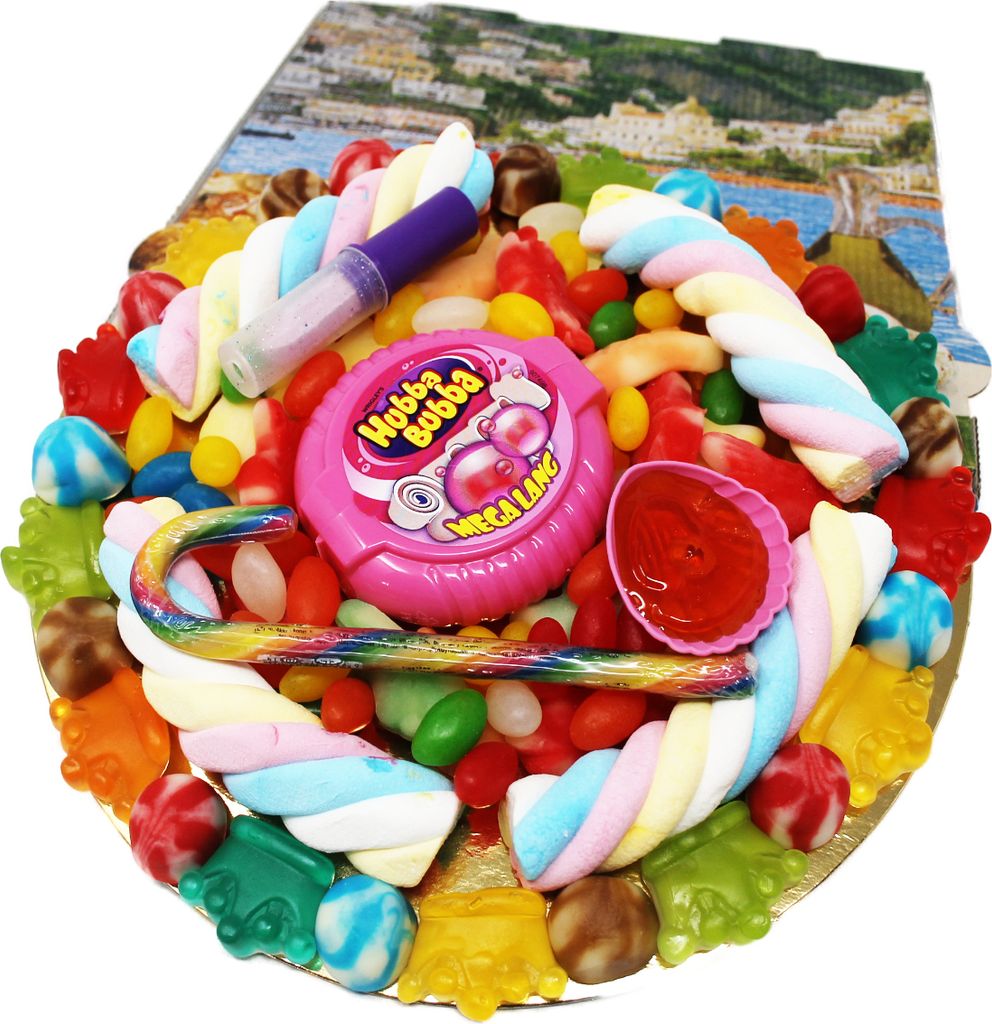 Pizza sucrée aux fruits pour l'école Girly dans une boîte à Image du produit 
