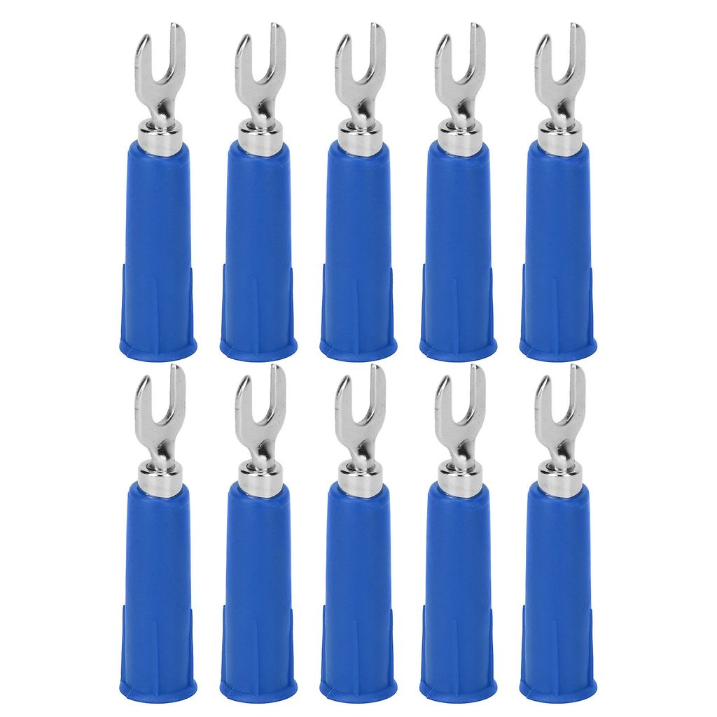 Gabelkabelschuhe,Isolierte Gabelkabelschuhe,U-Typ elektrische Crimp-Klemmen,Elektrische Kabelschuhe,U-Typ Kabelschuhe,Bananenstecker-Adapter