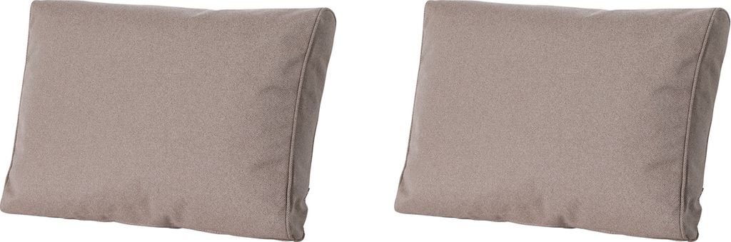 Madison - Lounge Profi-Line Manchester taupe - ca. 40x60 cm - 2er-Set