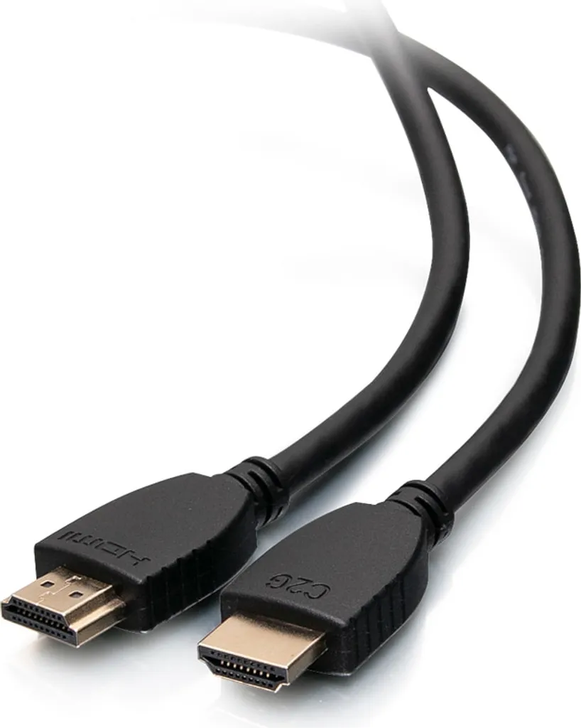 C2G Cavo HDMI 2.0 4K 60Hz 1.8m Placcato Oro | Qualità Professionale