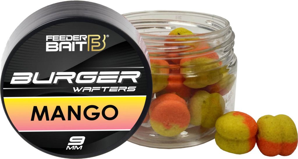 FeederBait Burger Wafters 9 mm Mango Zdjęcie produktu 