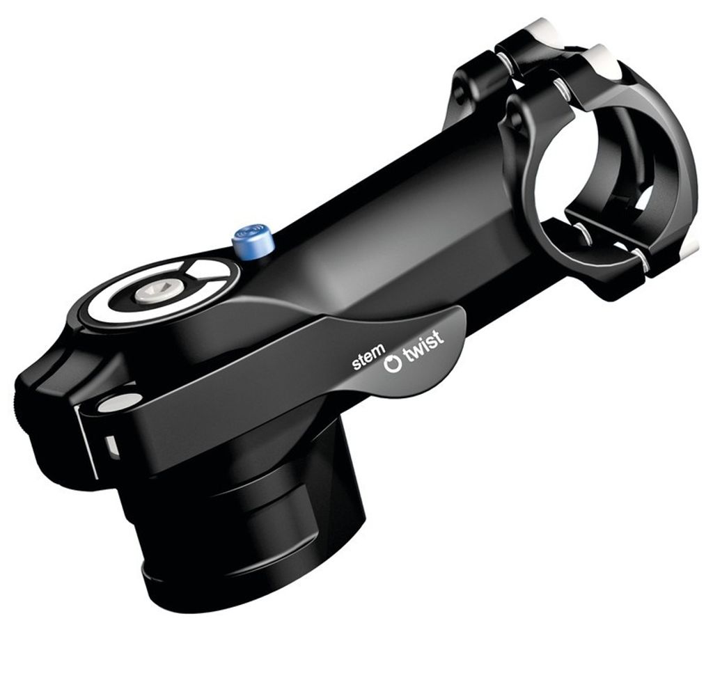 BySchulz Vorbau Stem Twist SDS 115mm/8°, 31,8mm Lenkerklemmung, schwarz