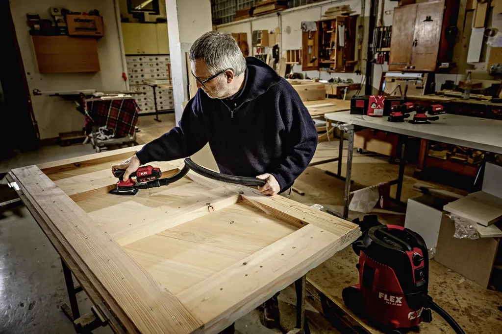 Ponceuse vibrante triangulaire 18V FLEX avec régulation de vitesse - 6