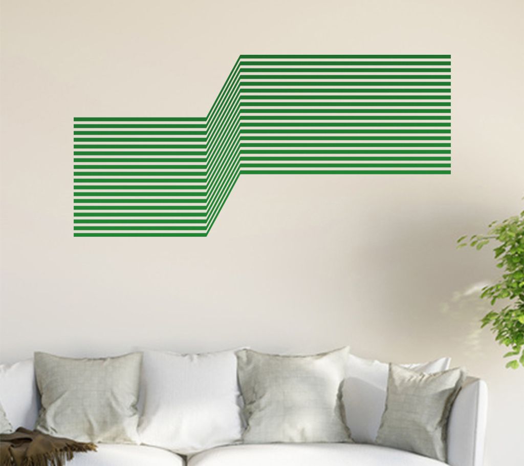 Retro Design Wandtattoo in 6 Größen - Wandaufkleber Wall Sticker - Dekoration, Küche, Wohnzimmer, Schlafzimmer, Badezimmer
