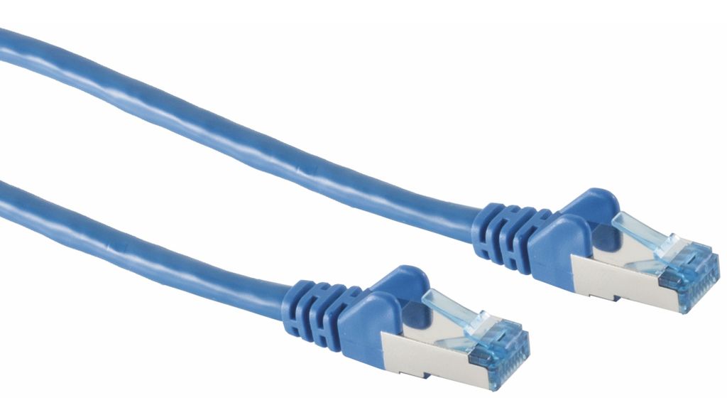 Patchkabel cat6A S/FTP PIMF blau 7,5m