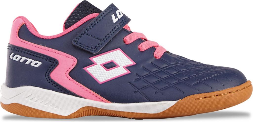Lotto Dasher K Kinder Low Top Sneaker 2600920K 5944 Navy/Fr.Pink, Schuhgröße:32 EU