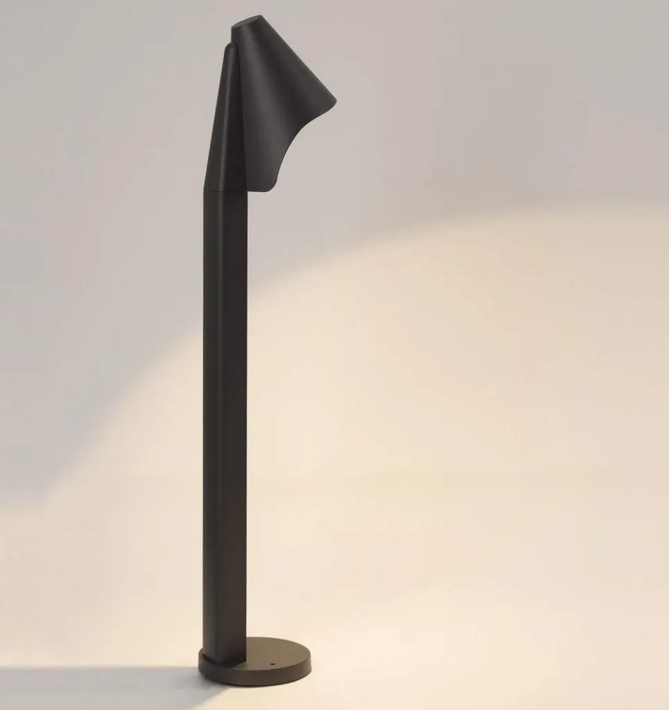 Borne d'Éclairage LED Noir Anthracite 70 cm Étanchéité et Design Haut de Gamme