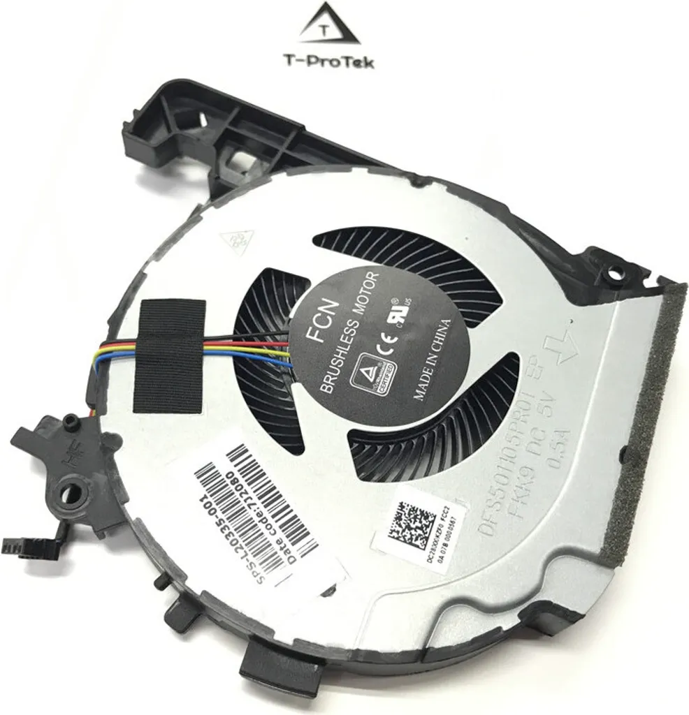 Réparer Surchauffe HP Pavilion 15-CX0021NW avec ce Ventilateur CPU Neuf