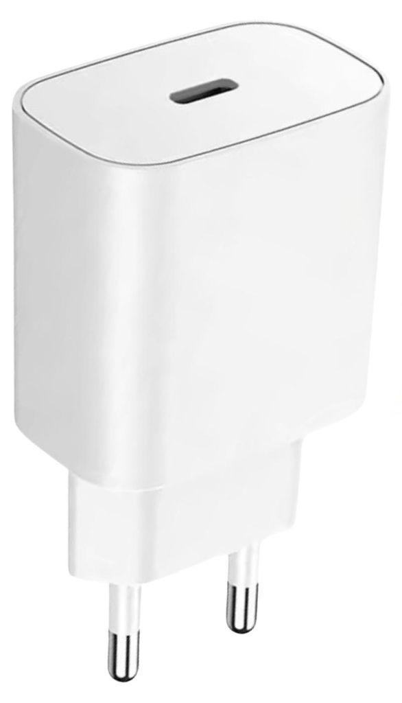 Schnell Ladegerät 25W Weiß USB-C Netzteil Power Adapter Produktbild 