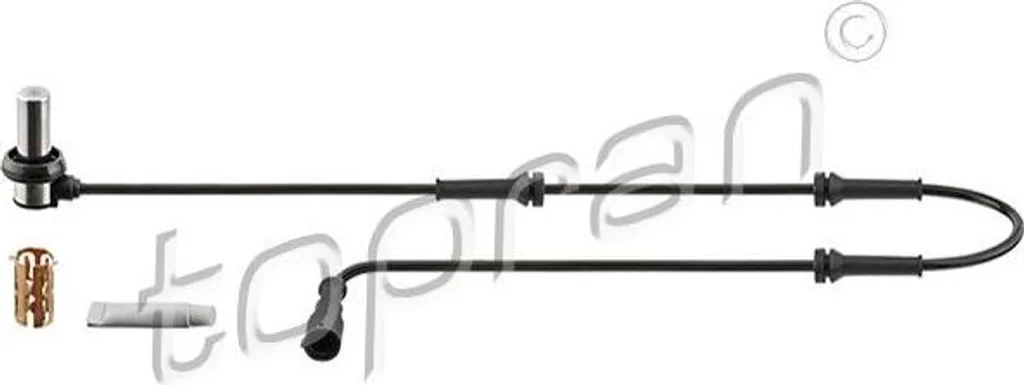 Capteur de vitesse TOPRAN 115 600 - Haute précision pour Audi A8 4D