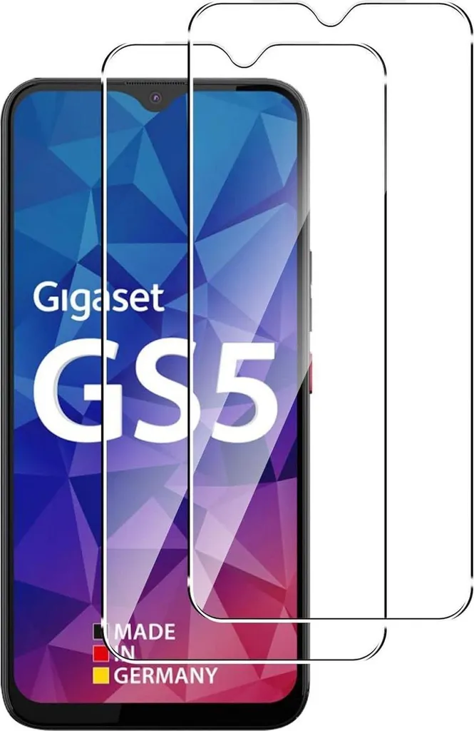 Anti Choc Verre Trempé Gigaset GS5 GS4 GS290 - Évitez les Rayures x2