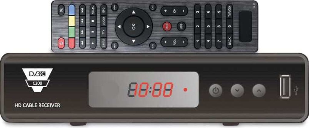 RED OPTICUM DVB-C HDTV-Receiver HD C200 Produktbild 