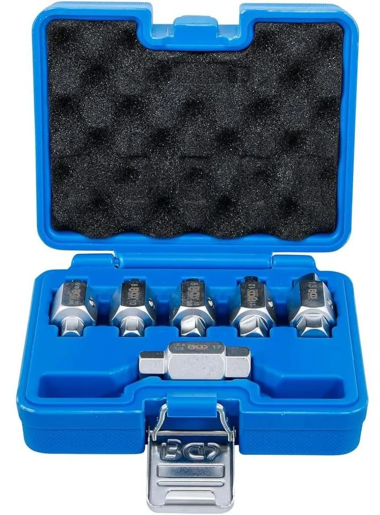 Clés de Vidange 6 pcs Acier - Robuste pour Entretien Moteur D-Work