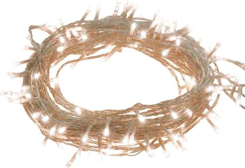 vidaXL LED-Lichterkette mit 150 LEDs Warmweiß 15 m PVC