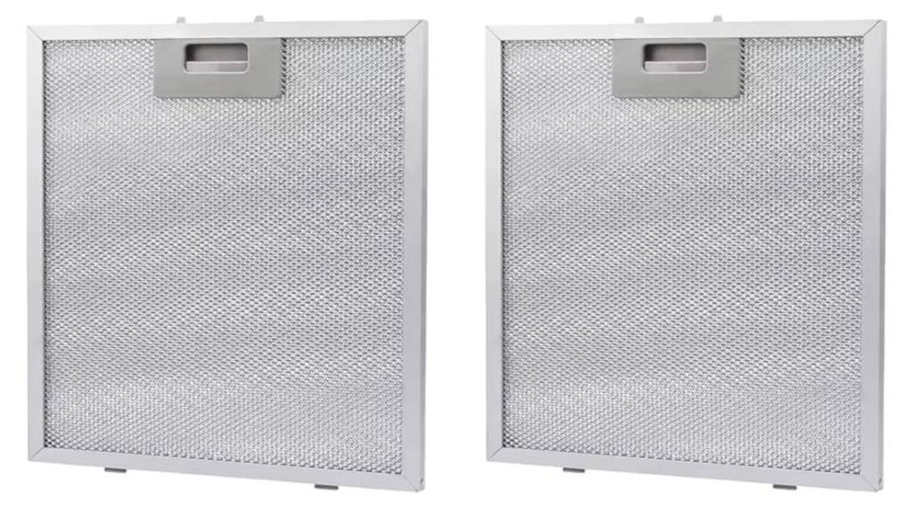 2x Trade-Shop Metallfettfilter kompatibel mit Whirlpool Produktbild 