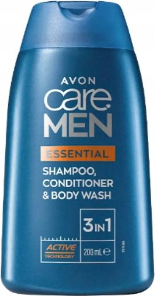 Avon Care Men Active Shampoo 3-in-1: Essenzialità nel Bagno
