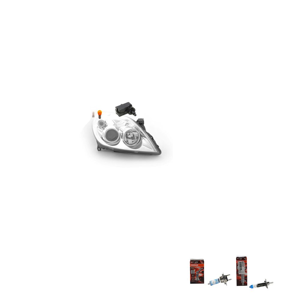 Johns, Scheinwerfer + Osram Night Breaker Laser passend für Opel Vectra C 08/ 05- Rechts 1216576 93179915 1216682 93192378 1207203 1207936 1207204...