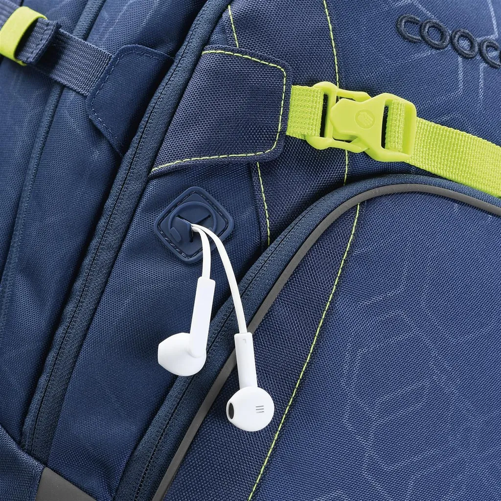Sac à dos collège Coocazoo Mate Blue Bash pour transporter ses cours - 9
