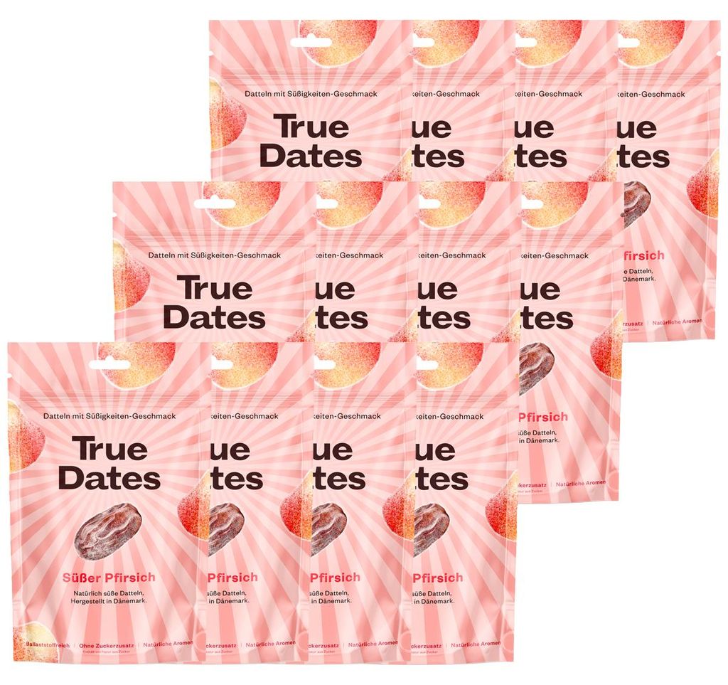True Dates Dattes Peanut Butter naturel dattes 100g Pack de Image du produit 
