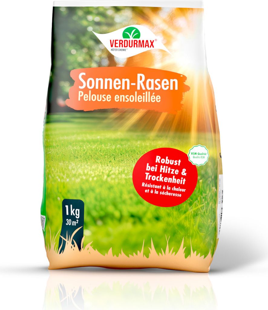 1x1 kg VERDURMAX Trockenrasen Samen