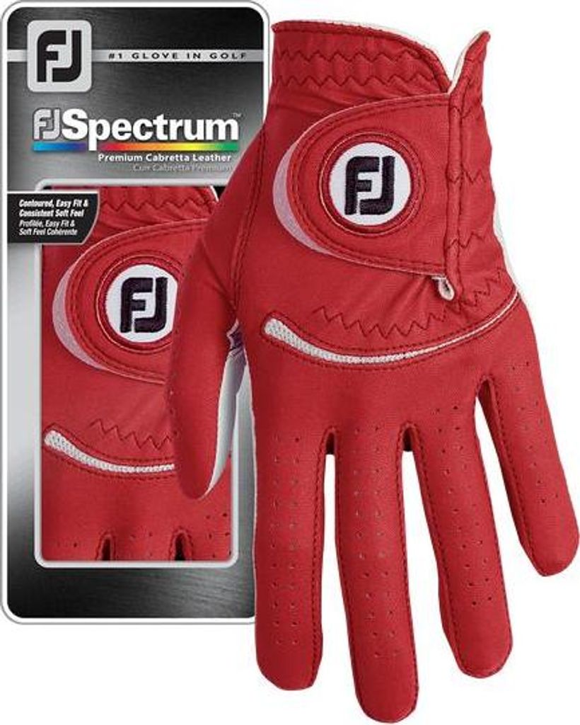 Footjoy Spectrum Red Linke Hand ML Damenhandschuhe
