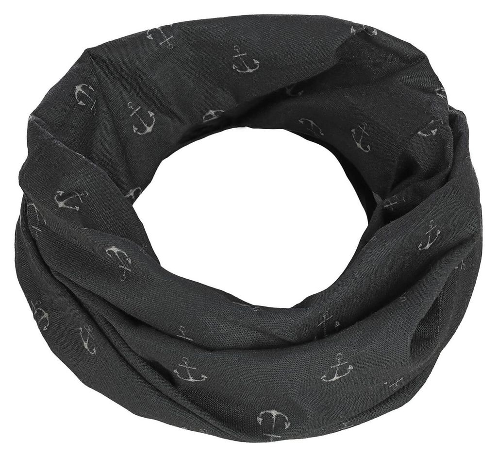 modAS Multifunktionstuch mit Ankerprint – Bandana Halstuch Produktbild 