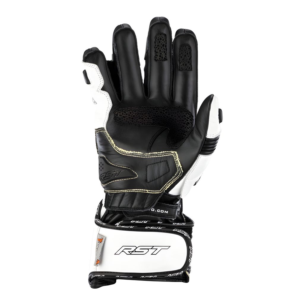 Kožené rukavice RST TracTech Evo 4 - bílá/černá Obrázek produktu 