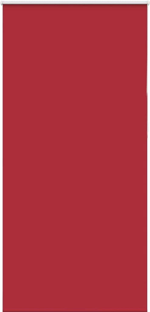 vidaXL Verdunkelungsrollo Rot 100x210cm Stoffbreite 95,7 cm Polyester