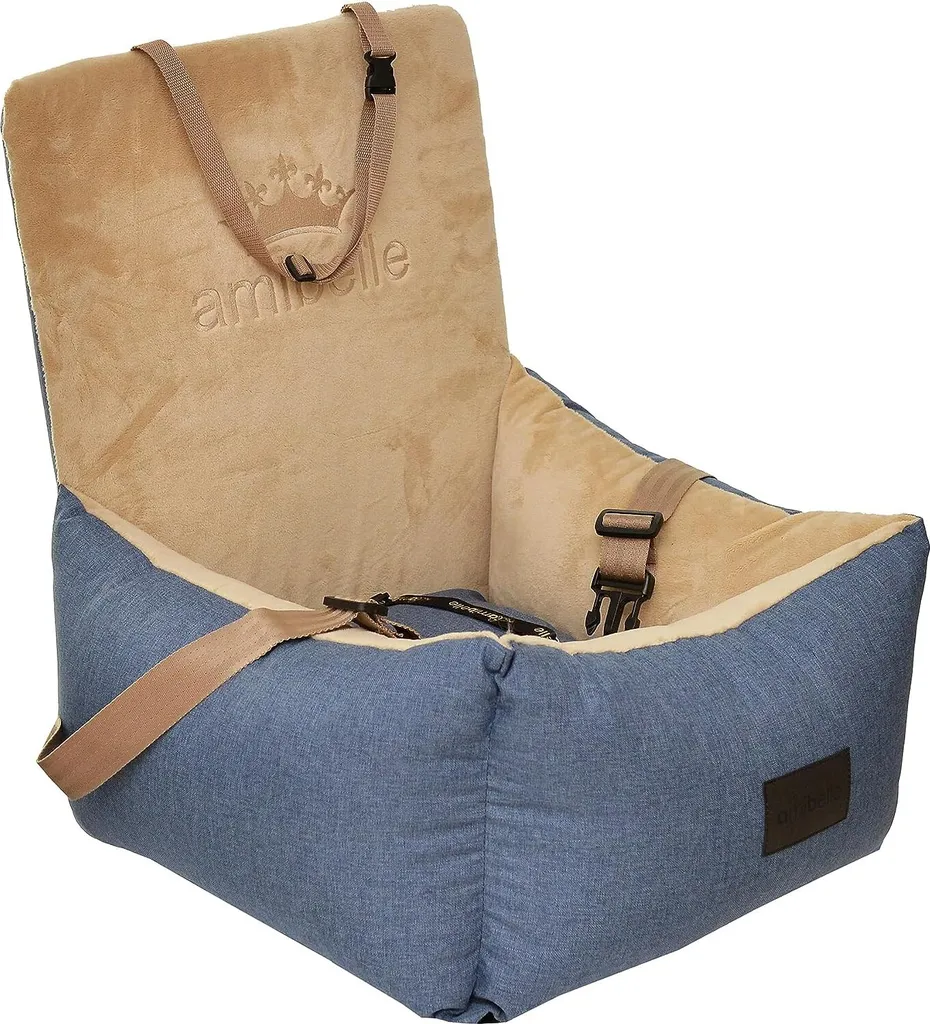 Panier auto pour chien lavable et adaptable sur siège arrière - 4