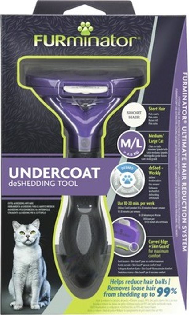 FURminator Katze deShedding M/L Kurzhaar Produktbild 