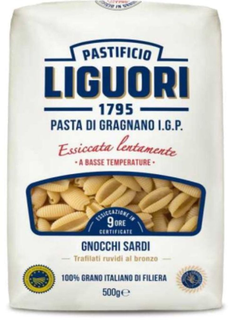 Pasta Liguori Gnocchi Sardi | Pasta di Gragnano IGP | 500g