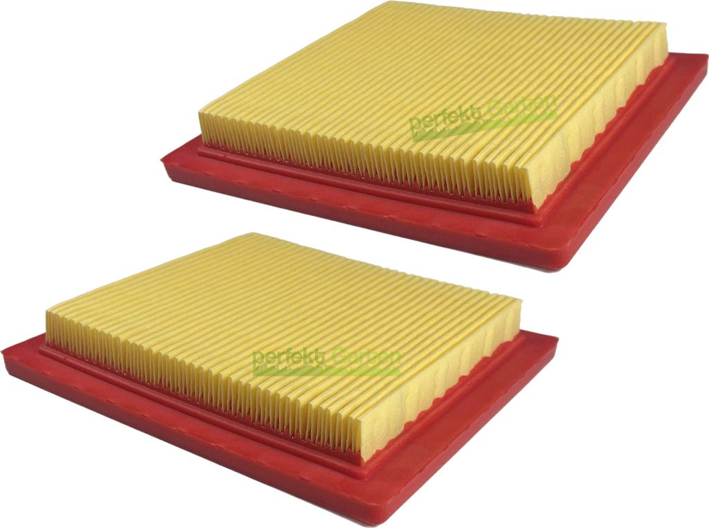 2 X Luftfilter Stiga Castel Garden Rasenmäher RM45 SV150 SV40 Motor 1111-9169-01
