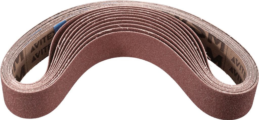 PFERD TOOLS Korund Schleifband BA 40x820 mm A60 für universelle Anwendung mit Rohrbandschleifer